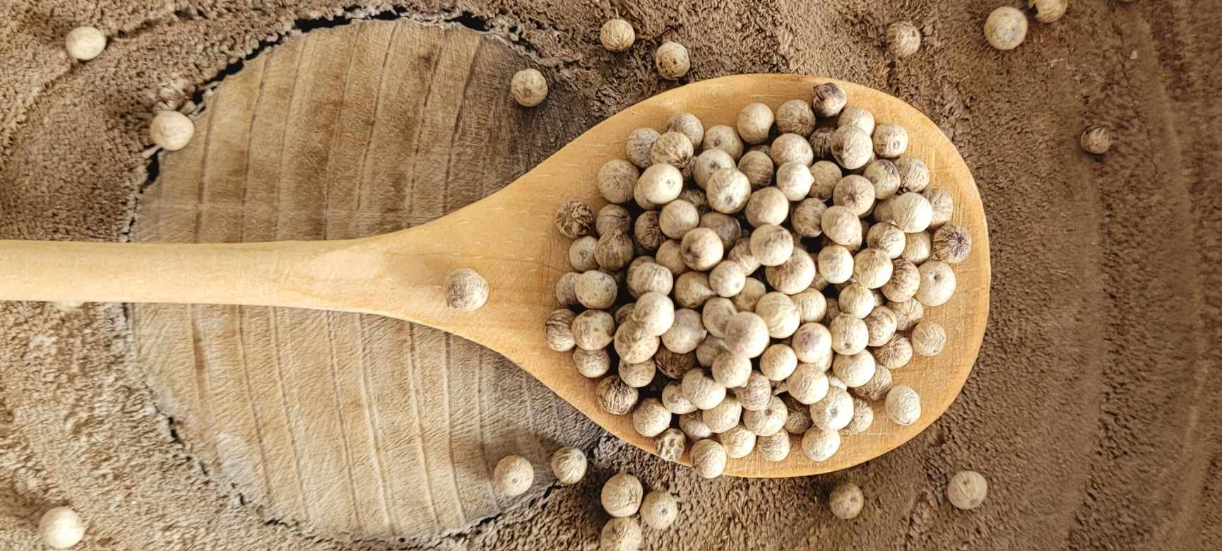 Poivre blanc de kampot IGP